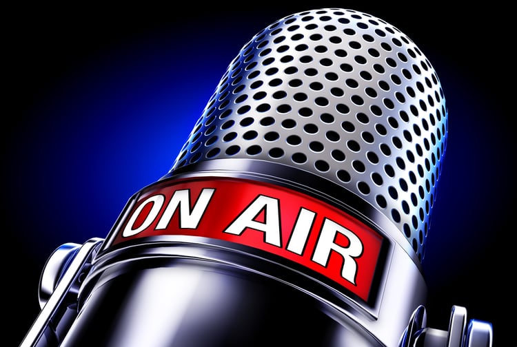 On-air microphone