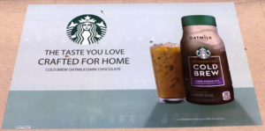 Starbucks Cold Brew Transit Ad