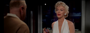 Snickers TV spot with Marilyn Monroe theme.