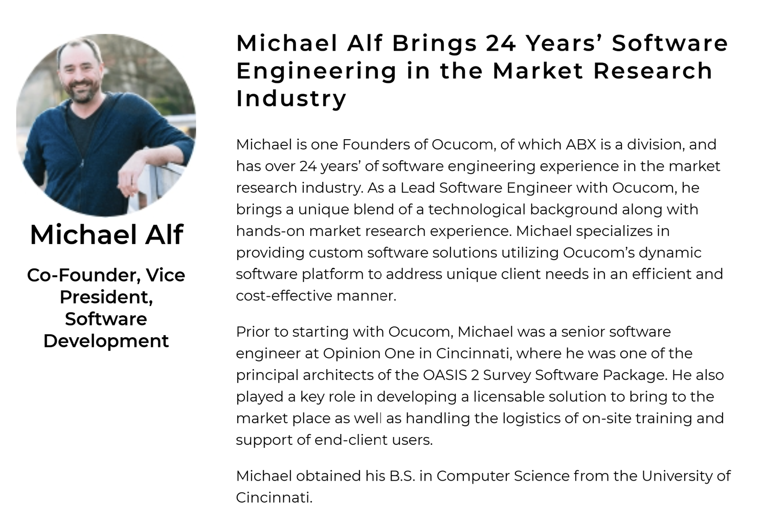 Michael Alf Bio